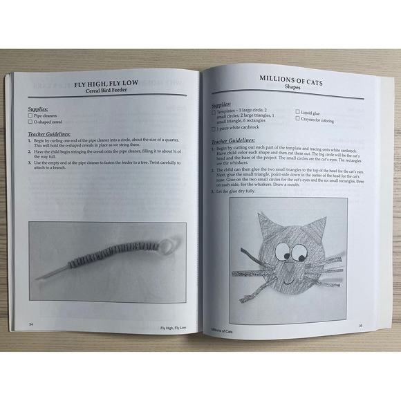 Memoria Press First Grade Enrichment Guide Book of Crafts Homeschool Curriculum - Picture 15 of 16